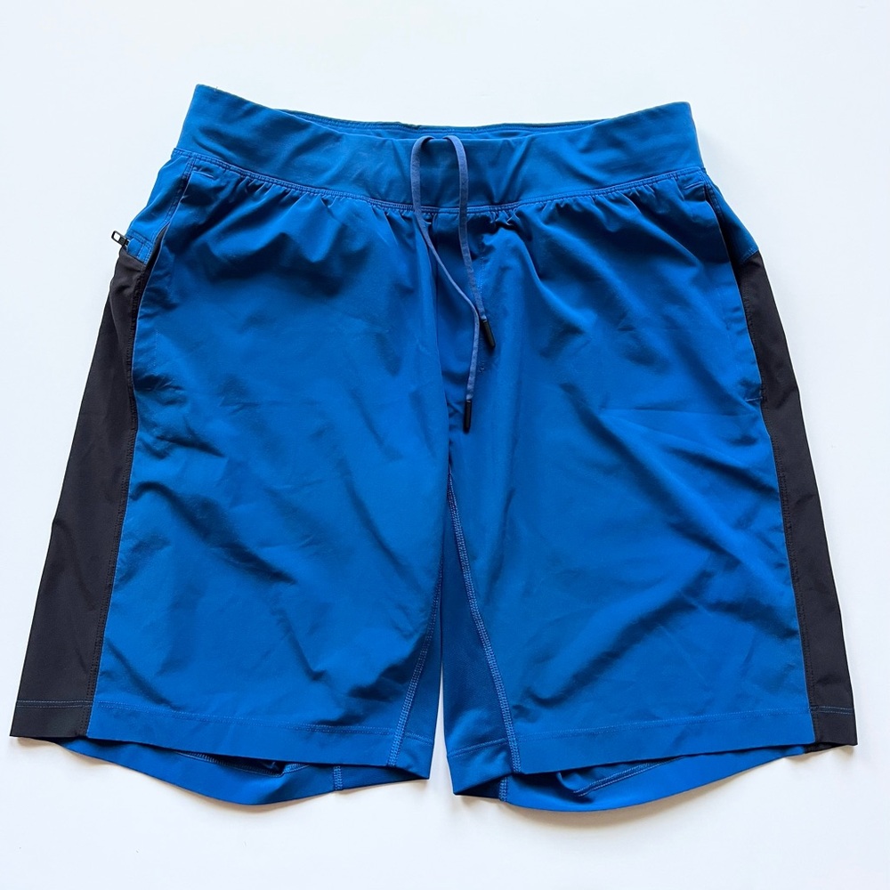 lululemon athletica Men’s T.H.E. Short 9” Linerless Dark Royal -Size XL